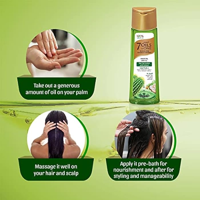 Emami 7 in 1 Cactus oil 200ml - Image 5